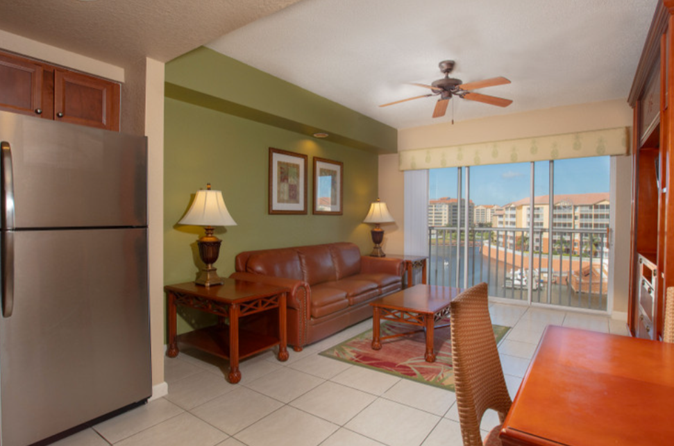 Westgate living room kitchen and dining area