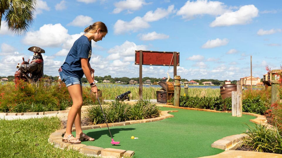 Mini golf at Westgate
