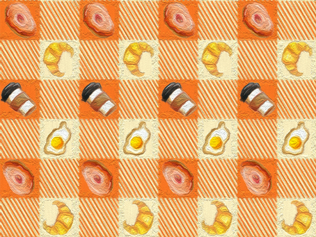 Breakfast Inspired Patterns