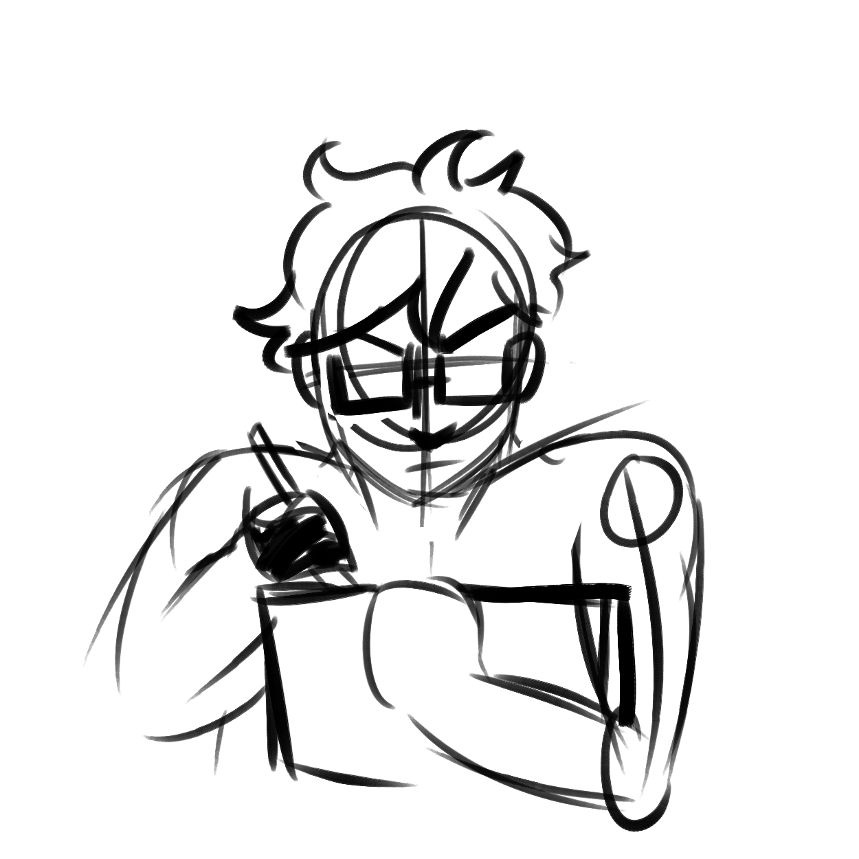 Rough sketch animation