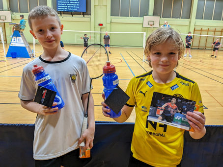 Úrslit á Tvíliðaleiksmóti BH, 18 febrúar 2023