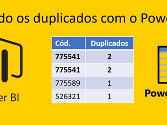 Contando Duplicados com Power Query