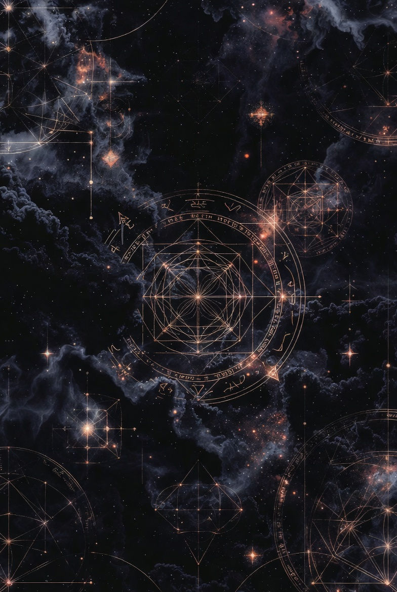 dark galaxy texture representing consciousness exploration and self-discovery