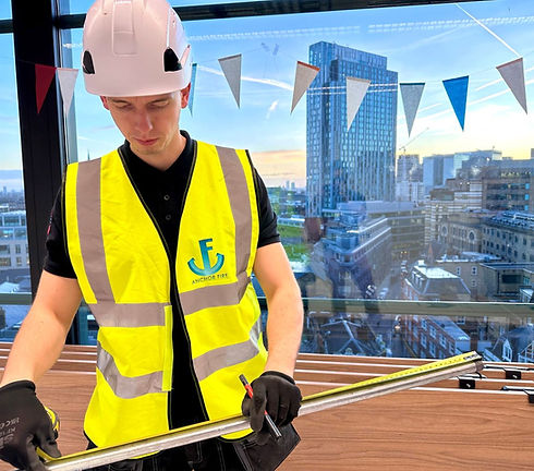 engineer from anchor fire installing the system.jpg