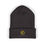 Thumbnail: Sun Moon Yoga Embroidered Cuffed Beanie — Sun & Moon Yoga Logo Winter Hat