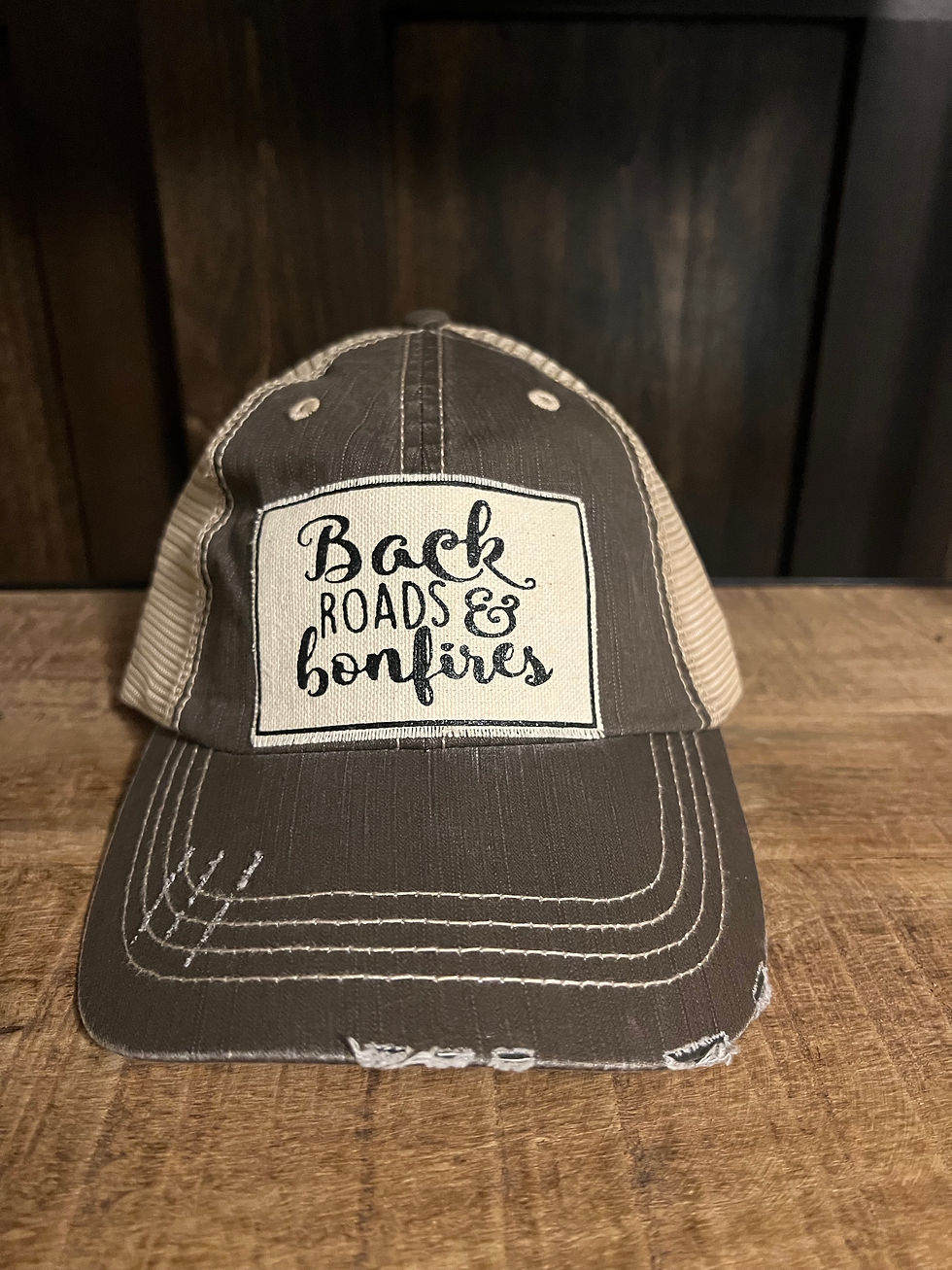 Back roads and bonfires hat
