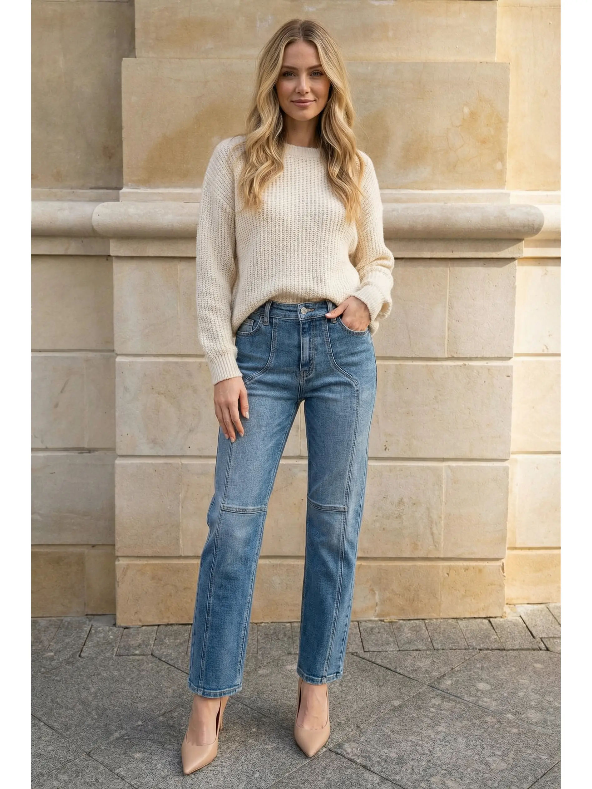 Artemis straight leg Jean