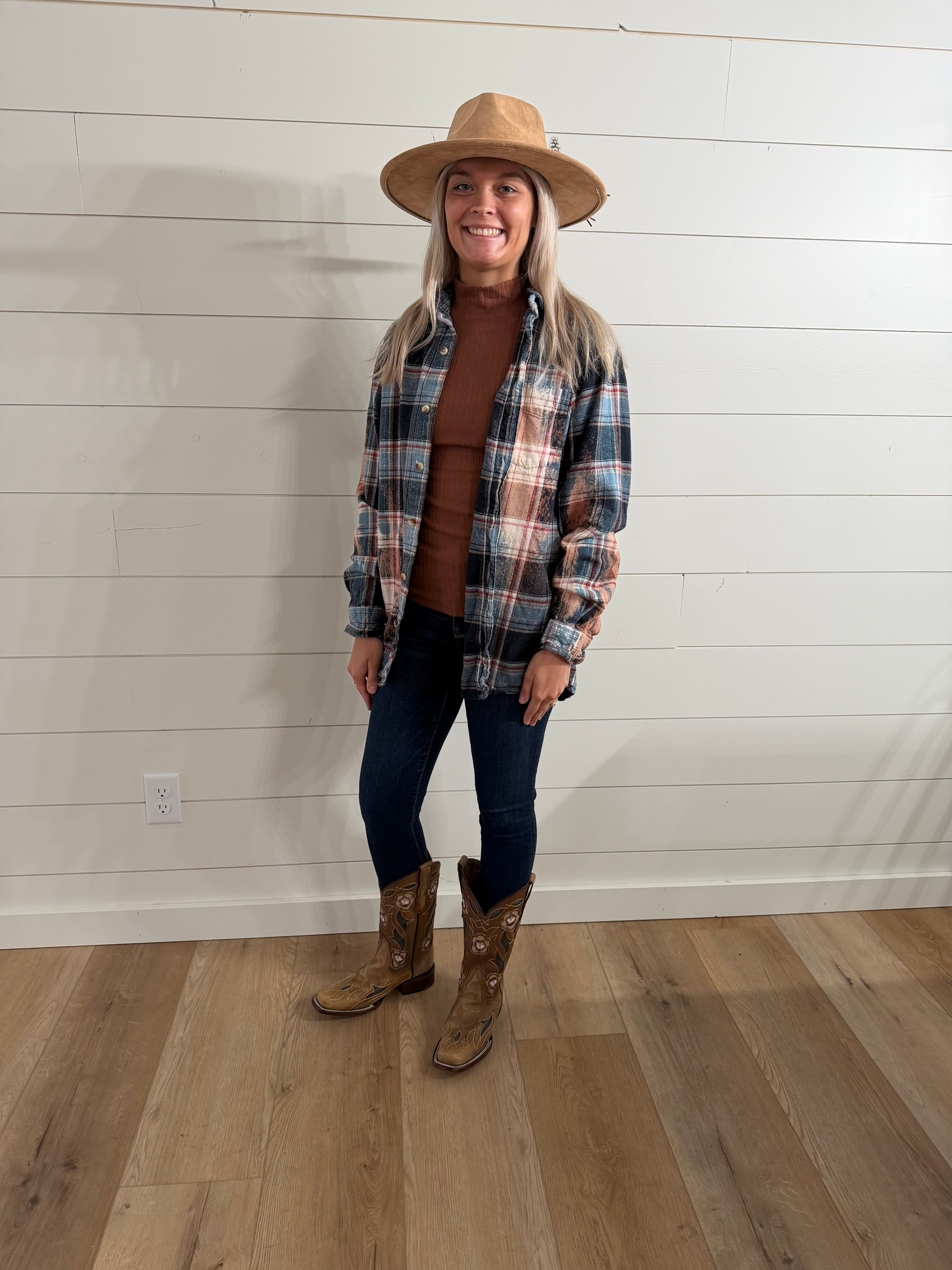 Plaid flannel Dolly shirt