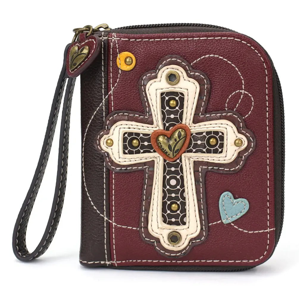 Chala cross wrap around wallet