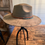 Thumbnail: Taupe wide brim hat