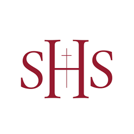 Sacred Heart School Logo, one of many High schools students from Saint Nicholas Catholic School attend