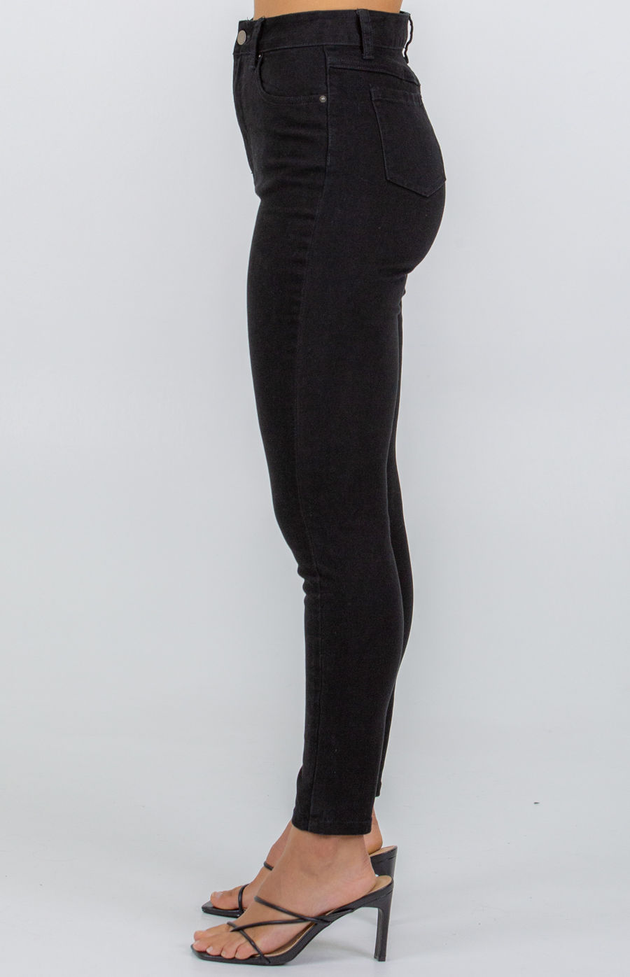 Thumbnail: Fitted High Waisted Jeans