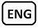 Black and white ENG logo.