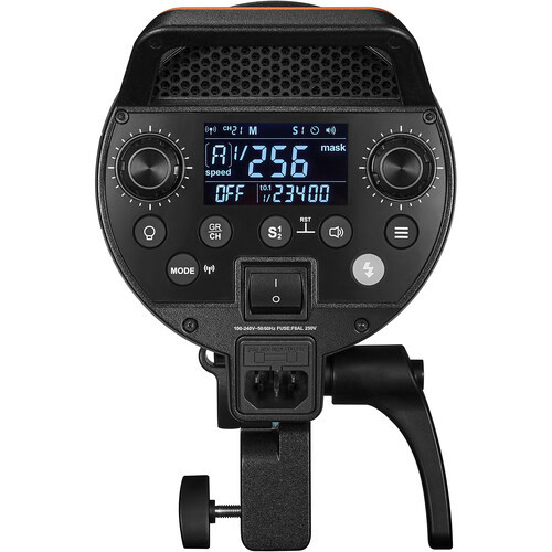 Godox QT1200II with control buttons