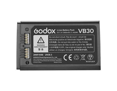 Godox VB30 Li-ion replacement battery for camera flash