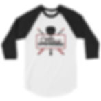 OffBeat 3/4 sleeve raglan shirt