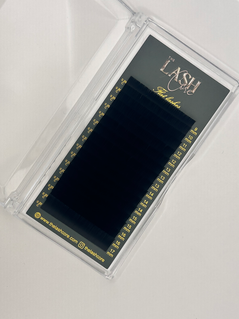NEW C curl 0.20 flat lash