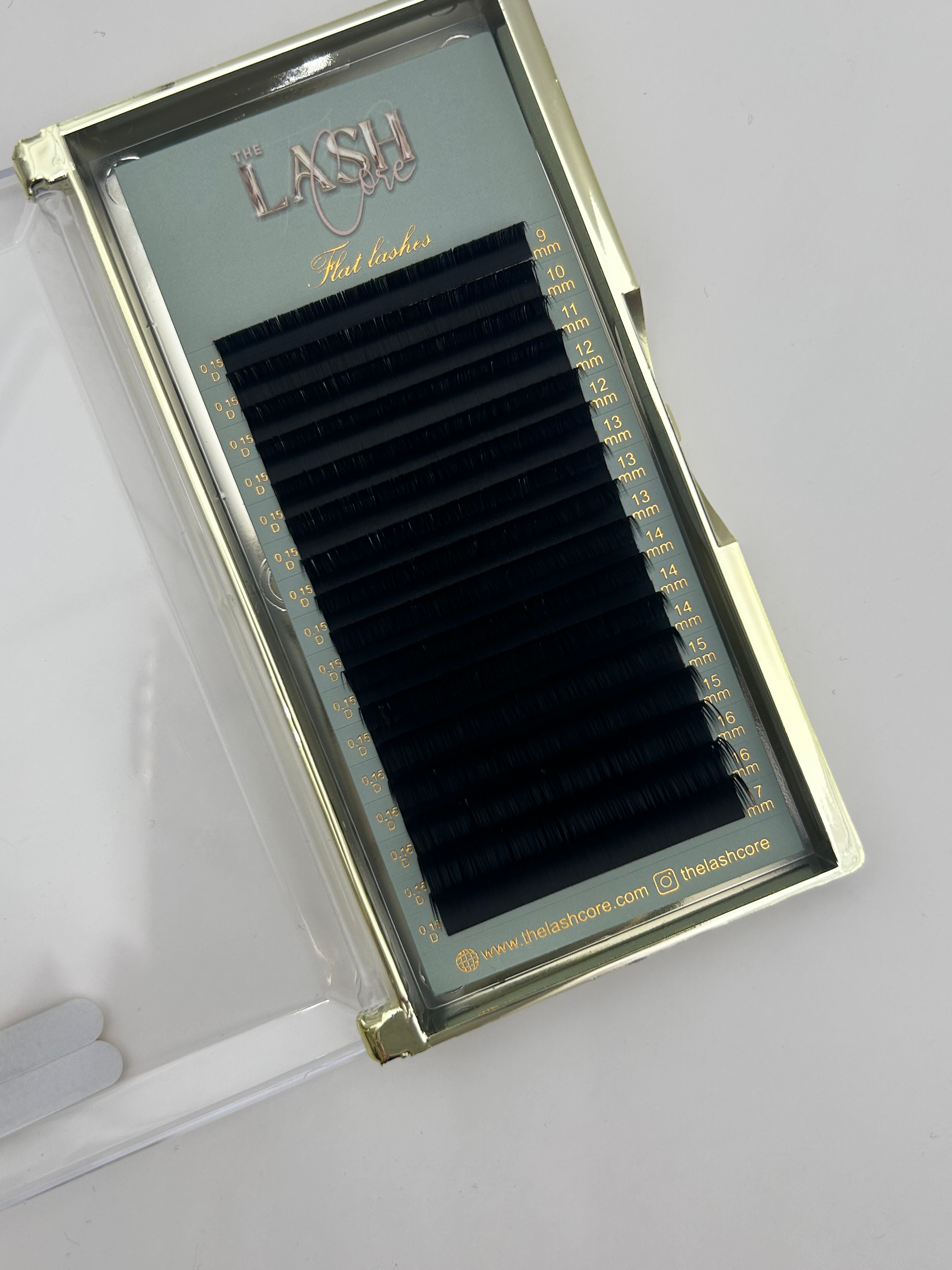 NEW D curl 0.15 flat lash