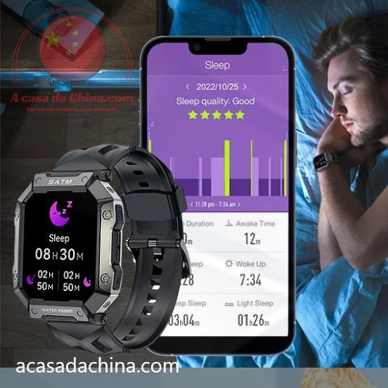 Miniatura: Relógio Inteligente à prova D'Água