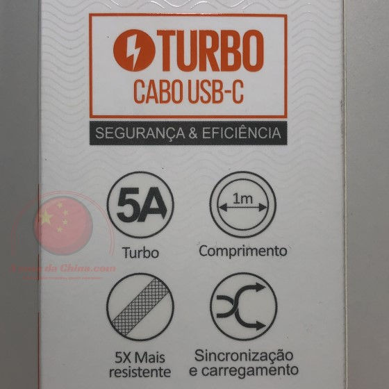 Miniatura: Carregador Turbo Tipo C 20w