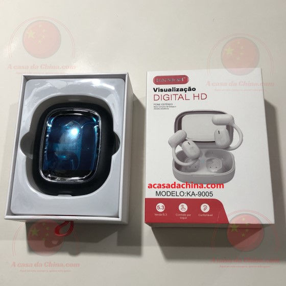 Miniatura: Fone bluetooth com gancho para corrida