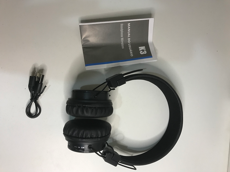 Miniatura: Fone bluetooth KIMASTER K3 