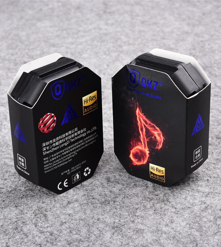 Miniatura: Fones de Ouvido Qkz ak6 3.5mm com fio alta fidelidade de som