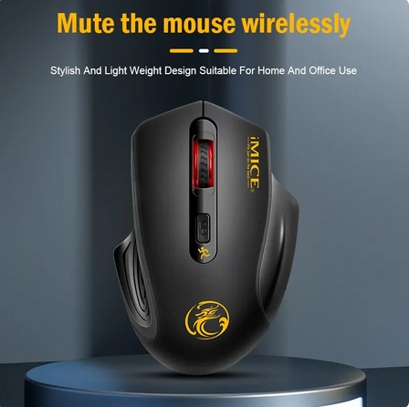Miniatura: Mouse Gamer sem fio a pilha AAA