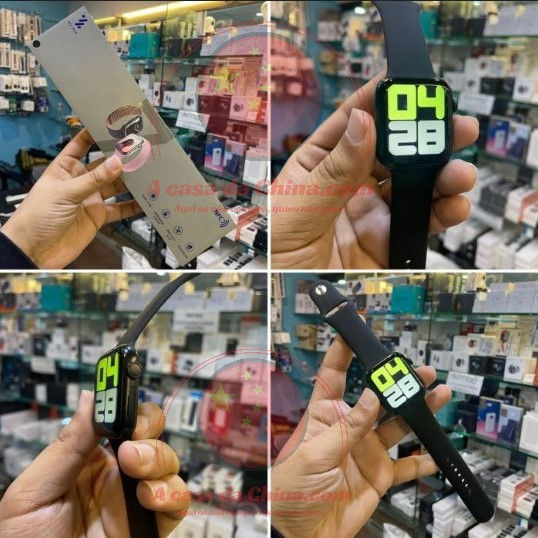 Miniatura: Relógio Smart IW7 com NFC