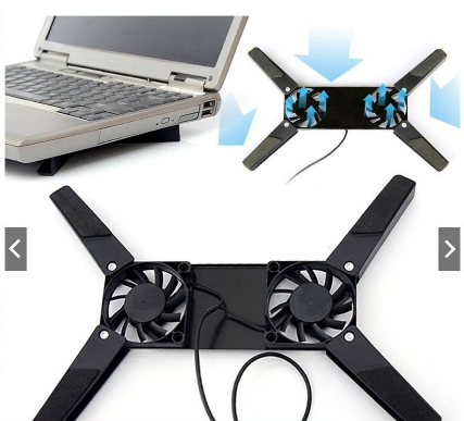 Miniatura: Cooler Duplo USB para notebook