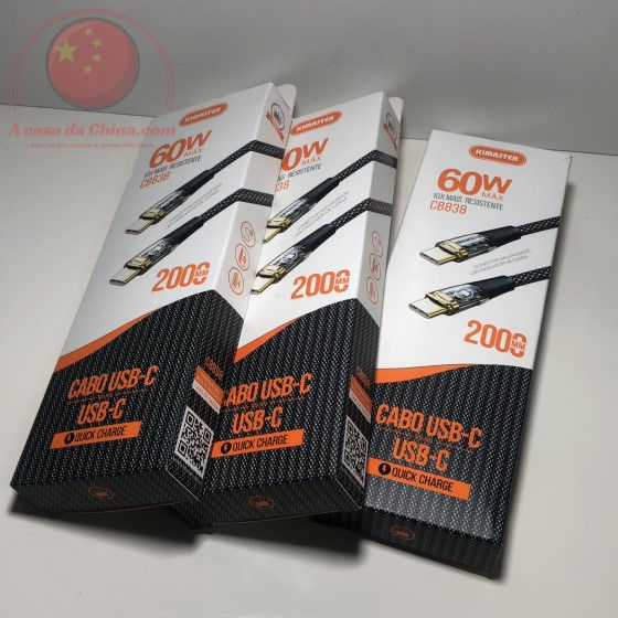 Miniatura: Cabo Turbo Tipo C 60w
