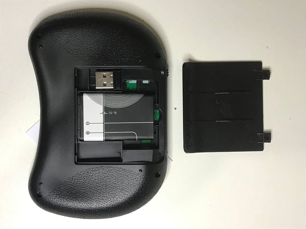 Miniatura: Mini controle sem fio p/ TV Box e computadores