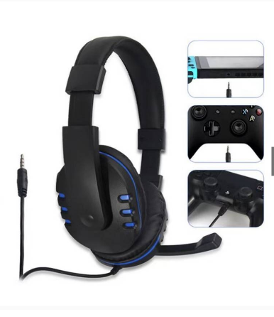 Miniatura: Fone Gamer Headset Com Microfone Entrada P3 Confortável