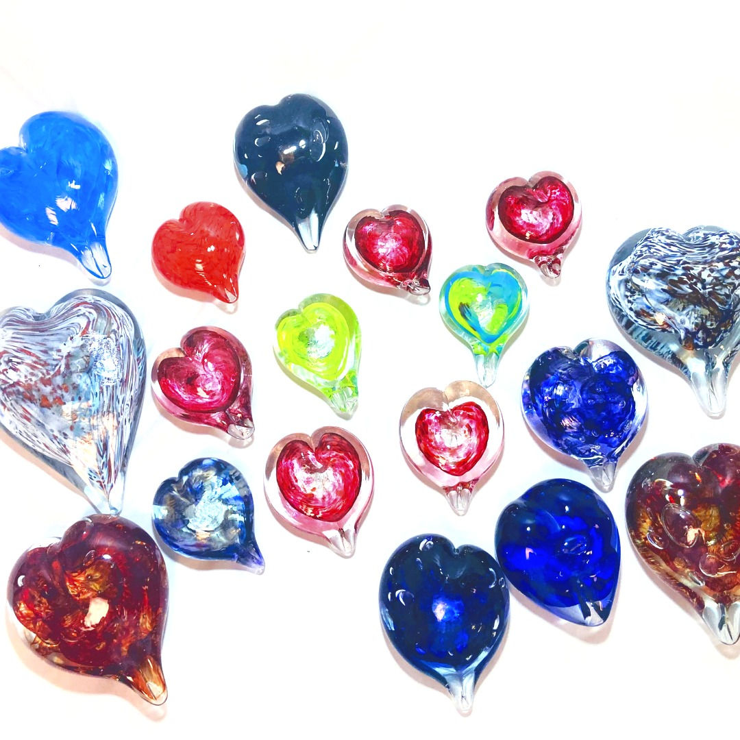Small Custom Order Heart Paperweight