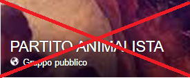 PARTITO ANIMALISTA? NO, GRAZIE.