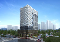 고양시 빌딩 투시도