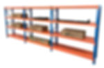 Gold Coast adjustable shelving, metal garage racks