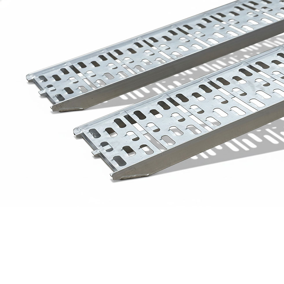 Thumbnail: 230cm Aluminium Folding ATV Ramp