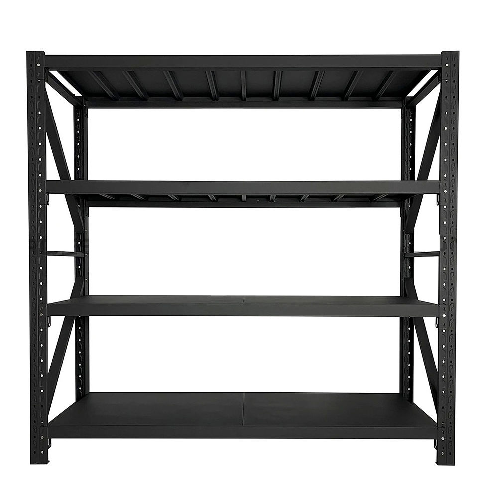 Thumbnail: Gold Coast garage racks, durable metal shelving units