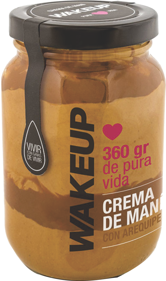 Crema de Maní con Arequipe Light