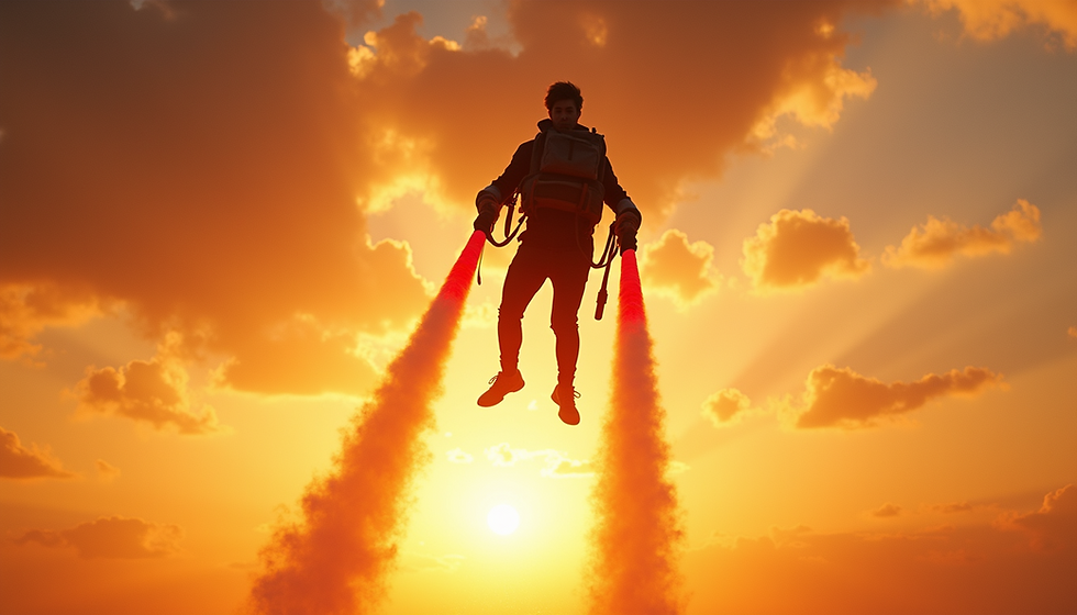 Experience Thrilling Jetpack Rides at Adventure Warehouse