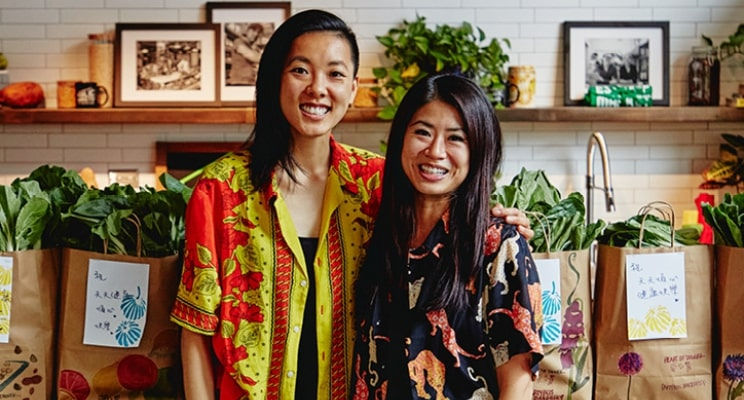 heart of dinner founders moonlynn and yin