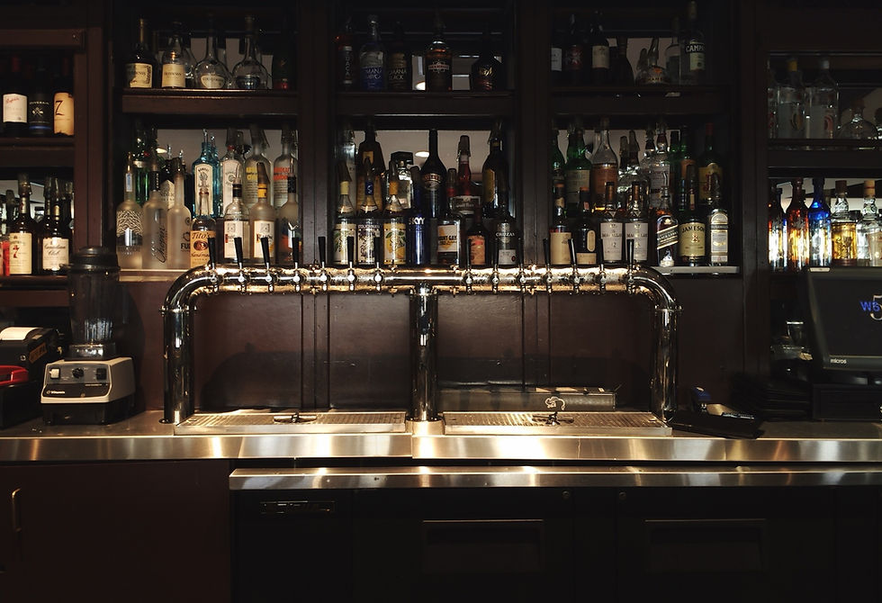Bar Counter Setup