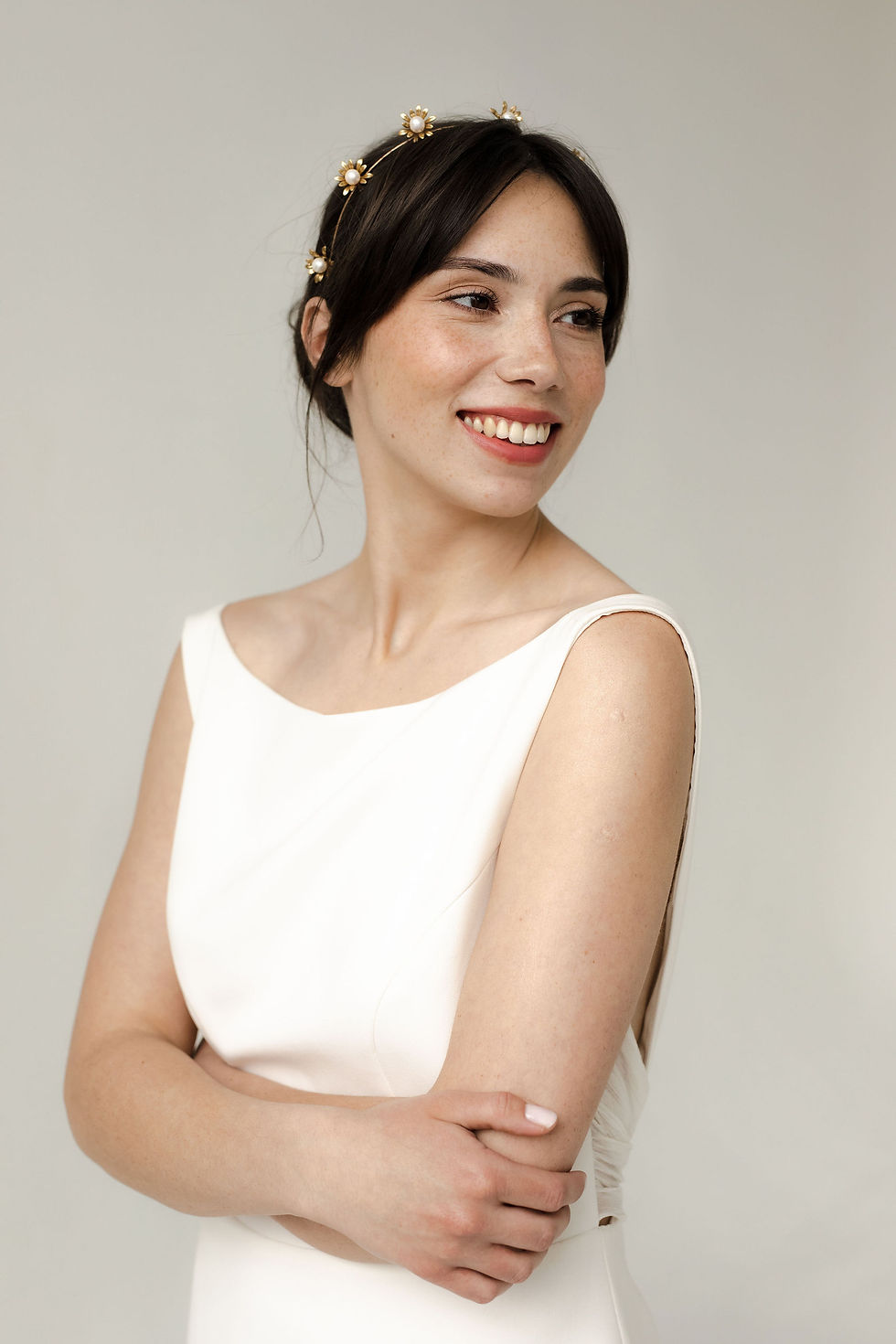 Thumbnail: Tiara SANTA ROSA z perłami