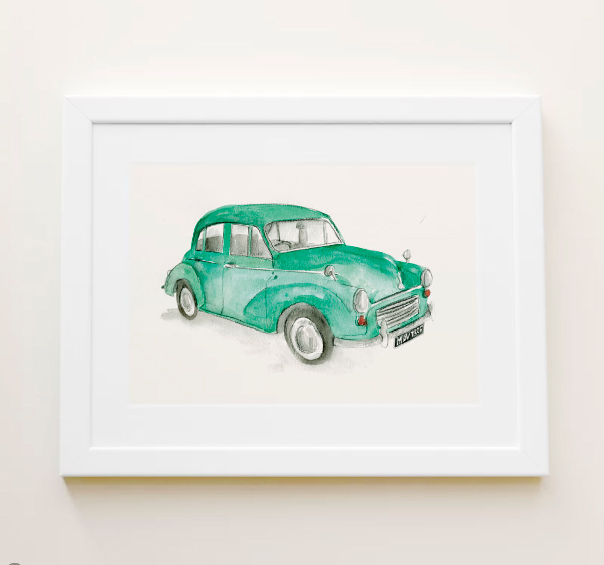 Classic Car Illustration