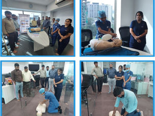 BLS Session Conducted At                  Cap Marine International