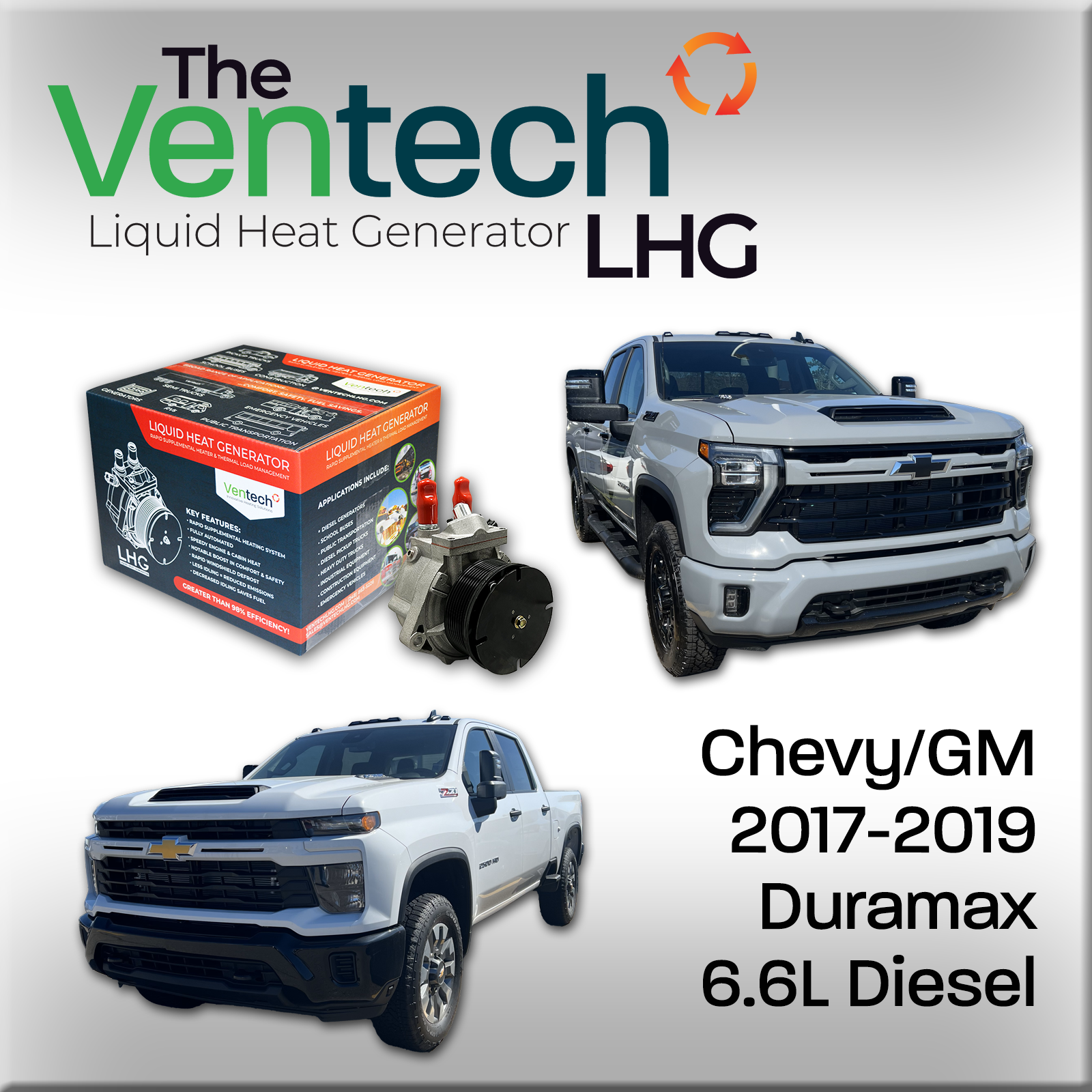 LHG for Chevy/GMC 2017-2019 6.6L Duramax Diesel
