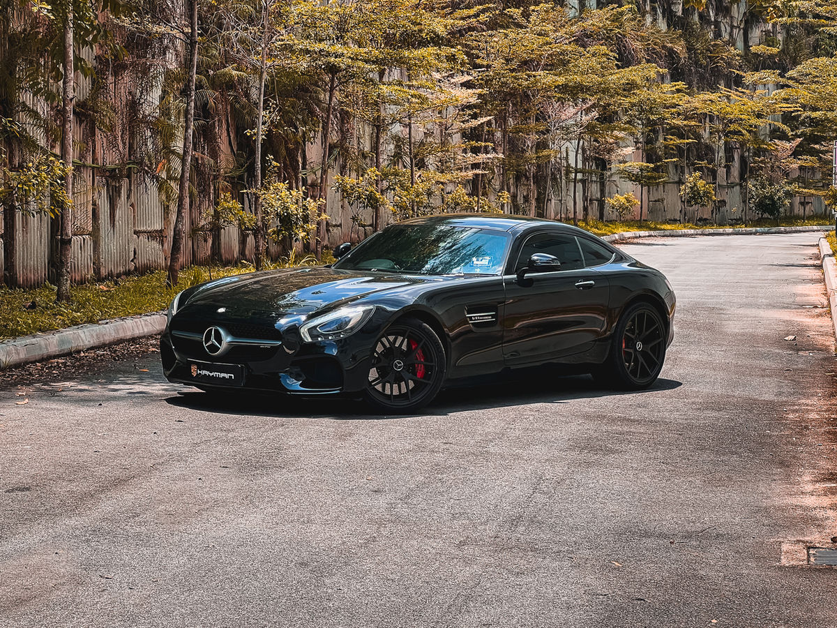 Kayman Luxury Car Rental Mercedes AMG GTS — 1