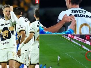 Ramsey fails to score penalty in his Liga MX debut.