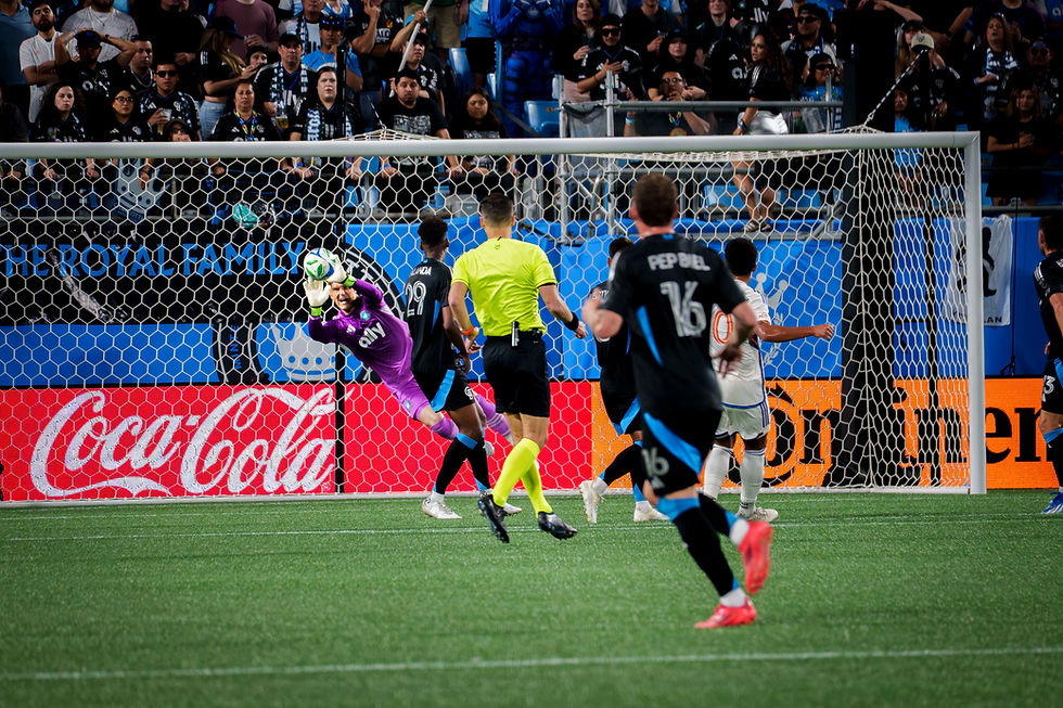 Kahlina Blocks a FC Cincinnati Shot | Image: Emmanuel Martinez / Indy Media